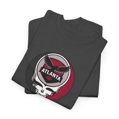Grateful Dead - Atlanta Falcons Stealie Grateful Dead Steal Your Face T-Shirt - NFL - StealieShop